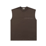 Fog Essentials tank spring summer FOG letter crew neck casual vest