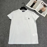 Summer Classic Polo Print Men's and Women's Short Sleeves Pu