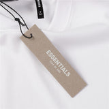 Fog Essentials T Shirts Spring/Summer FOG Reflective Perm Letters Crew Neck Short Sleeves