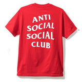 Anti Social Club T Shirt Male and Female Couple Short Sleeve T-shirt