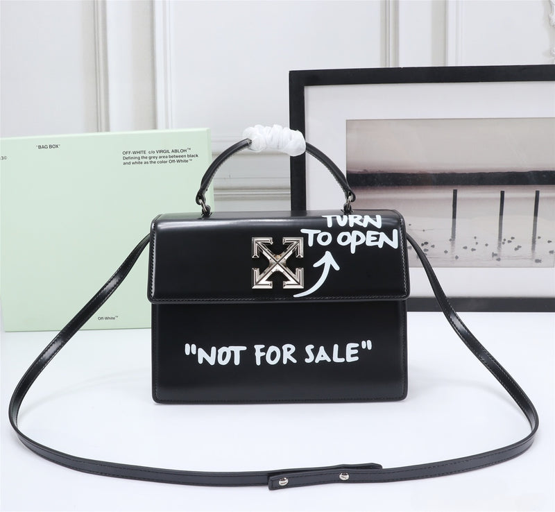 Off White Bag Casual Outdoor Convenient Tote Bag