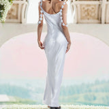 Bridesmaid Dresses Sleeveless Long Dress Dress