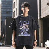 Mens Vintage T-Shirt Retro Short Sleeve T-Shirt