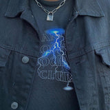 Anti Social Club T Shirt Printed Short Sleeve Couple T-shirt