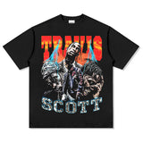 Travis Scott Scarlet Letter T-Shirt