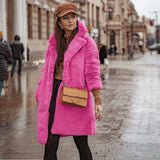 Women Fur Jacket Fashion Plush Coat