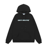OFF WHITE Hoodie Trendy Street Style Personalized Cotton