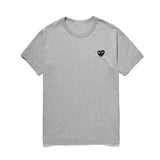 CDG Be Kind T Shirt Unisex Wear round Neck Cotton Short Sleeve Solid Color Embroidery