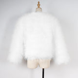 Women Fur Jacket Plush Fashion Coat