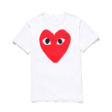 CDG Be Kind T Shirt round Neck Short Sleeve Men and Women