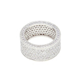 Rings Gold Plated BlingBling Micro Set Zircon Ring Hip Hop Royalty