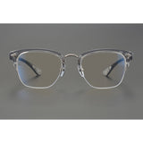 CHH Chrome Hearts Glasses Light Luxury Square Thick Frame Half Frame Myopia Glasses Frame
