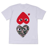 CDG Be Kind T Shirt Unisex Wear round Neck Cotton Short Sleeve