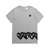 CDG Be Kind T Shirt Short Sleeve T-shirt for Men and Women