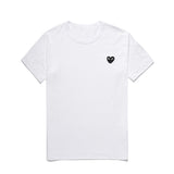 CDG Be Kind T Shirt T-shirt Peach Heart Unisex Wear round Neck Cotton Short Sleeve