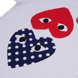 CDG Be Kind T Shirt Lay round Neck Pure Cotton