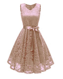 Valentine's Day Dress Spring V-neck Sexy Women's Dress