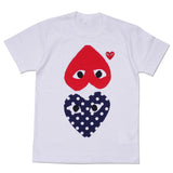 CDG Be Kind T Shirt Lay round Neck Pure Cotton