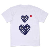 CDG Be Kind T Shirt Lay round Neck Pure Cotton