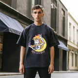 Mens Vintage T Shirt Short Sleeve T-Shirt Men's and Women's