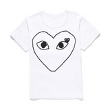 CDG Be Kind T Shirt Short Sleeve T-shirt Pure Cotton