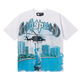 Godspeed T Shirts Helicopter Free Muse Printed Cotton Casual Short Sleeves Men and Women