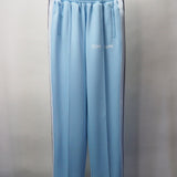 Palm Angels Pants Black and White Striped Casual Trousers Sports Pants
