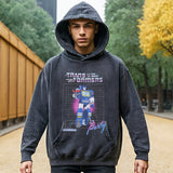 Mens Vintage Hooded Sweater for Men and Women