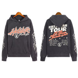 Hellstar Hoodie & Pants Vintage Washed Old Hooded Sweater Hoodie