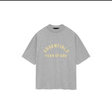 Fog Essentials T Shirts Spring/Summer FOG Alphabet Casual Crew Neck Short Sleeves