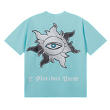 Godspeed T Shirts Helicopter Free Muse Printed Cotton Casual Short Sleeves Men and Women