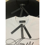 Amiri T Shirts Fashion Print Couple High Street