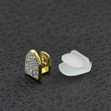 Grillz Diamond Gold Braces Zircon Single Spectrum
