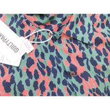 GUILTYPARTIES TIGER Shirts Casual leopard print long-sleeved shirt