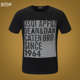 Dsq2 T Shirt Casual Sports Printed Short Sleeve Summer Men