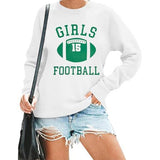 Girls Football Sweatshirt Game Day: Women Football S