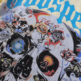 Godspeed t Shirts Skull Rose Printed Cotton Casual Short Sleeve Men and Women