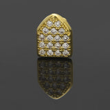 Grillz Diamond Gold Braces Zircon Single Spectrum