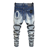 DSQ2 Jeans Distressed Slim-fit Stretch Jeans
