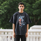 Mens Vintage T Shirt Short Sleeve T-Shirt Men's Vintage