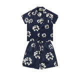 Denim Tears T shirt & Shorts 2 Piece Set Button cardigan woven