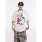 Unisex T-Shirts Rainbow Print GALLERY DEPT Loose T-Shirt