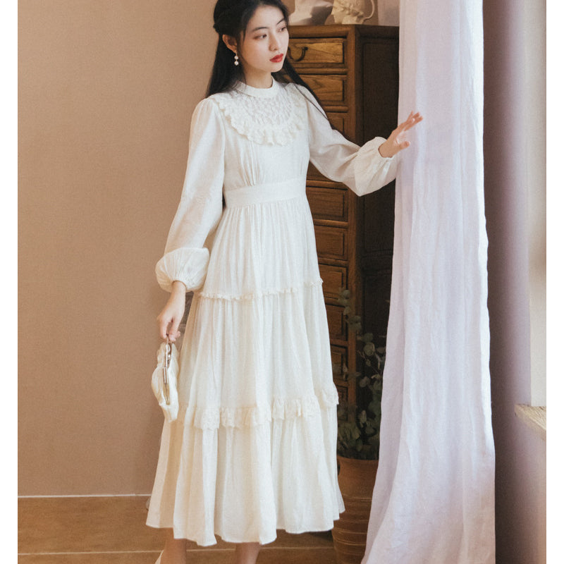 Betty Draper Valentine's Day Dress Spring Vintage Dress Long Sleeve Dress