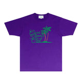 Casablanca T Shirts Fashion Print Street