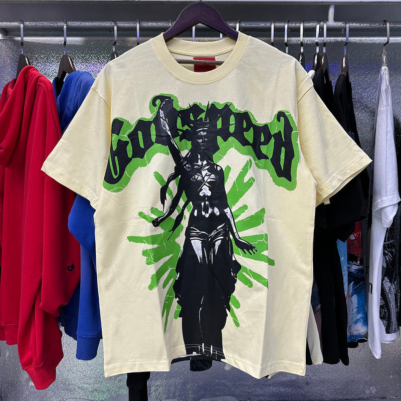 Godspeed T Shirts Mosaic Free Muse Printed Cotton Casual Short Sleeves Men and Women