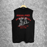 Amiri tank top bull printing