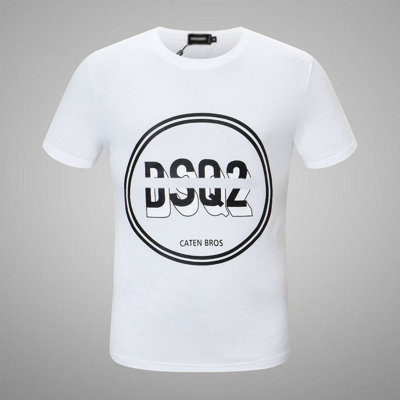 Dsq2 T Shirt Casual Sports Printed Short Sleeve Summer Men