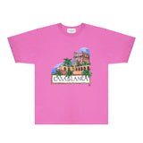 Casablanca T Shirts Fashion Print Street