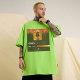 Men T-Shirt Punk Print Idle Style