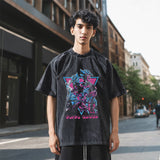 Mens Vintage T Shirt Printed Old Short Sleeve T-Shirt